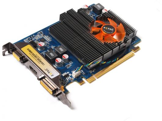 Видеокарта ZOTAC GeForce GT 240 550Mhz PCI-E 2.0 1024Mb 1580Mhz 128 bit DVI HDMI HDCP