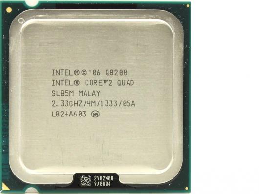 .775 Процессор INTEL Core 2 Quad Q8200 Yorkfield LGA775, 4 x 2333 МГц