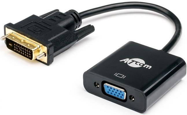 Переходник однонаправленный DVI-D - VGA (конвертер)