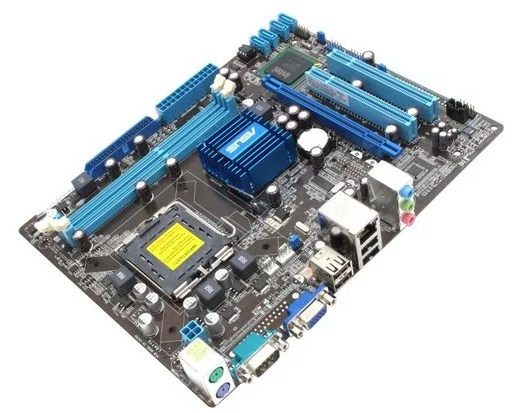 LGA775 Материнская плата c процессором ASUS P5G41T-M LX2/GB  /DDR3 (б/у)