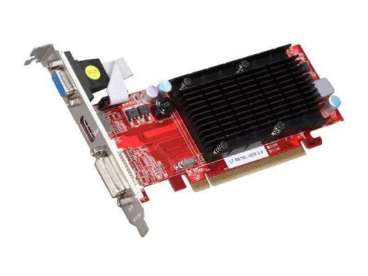 Видеокарта  PowerColor ATI Radeon HD 5450 1 GB DDR3 DVI/VGA/HDMI AX5450 1GBK3-SH б/у