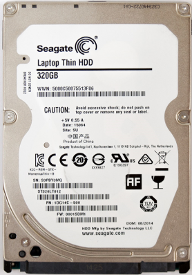 2.5" Жесткий диск SeaGate 320 Gb (б/у)