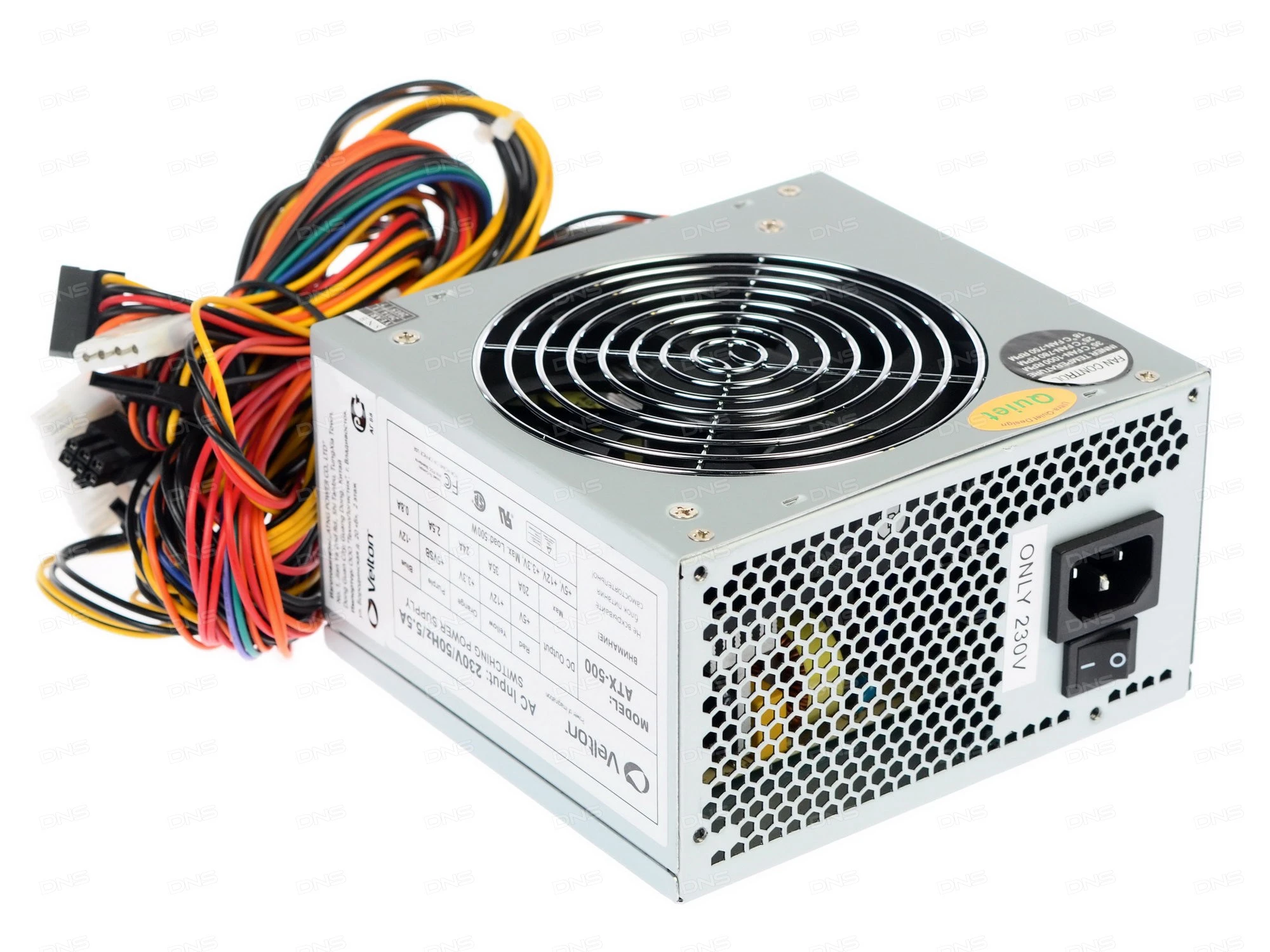 Блок питания Velton ATX-500 500W (Б/У)